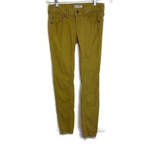 Free People Womens 25 Corduroy  Skinny Leg Jeans